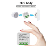 Compatible Tuya Zigbee 16A Smart Switch DIY Breaker 2 Way Control Voice Control