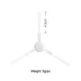 3pairs Side Brushes For Xiaomi C103 / E10 / B112 / 3C Sweeping and Mopping Robot Accessories