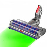 Adjustable Suction Floor Brush for Dyson V7 / V8 / V10 / V11 / V15 / G5 Vacuum Cleaners, Spec: Soft Roller