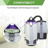 2pcs For ProTeam 107314 Vacuum Cleaner Accessories Paper Bag Dust Collection Bag(Printed)