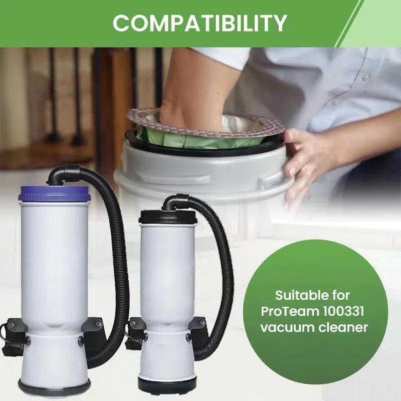 3pcs For ProTeam 100331 Vacuum Cleaner Accessories Paper Bag Dust Collection Bag