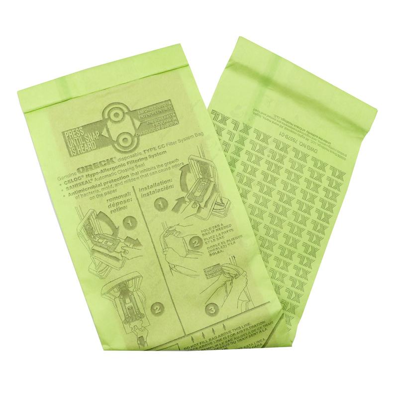 2pcs For Oreck CC Vacuum Cleaner Paper Bag Dust Collection Bag