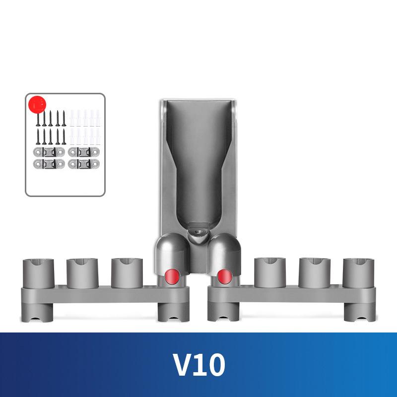 For Dyson V10  Vacuum Cleaner Wall Mount Storage Rack Accessory Holder Holds Up to 10 Attachments