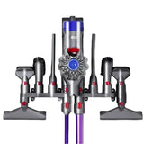 For Dyson V10  Vacuum Cleaner Wall Mount Storage Rack Accessory Holder Holds Up to 10 Attachments