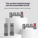 For Dyson V10  Vacuum Cleaner Wall Mount Storage Rack Accessory Holder Holds Up to 10 Attachments