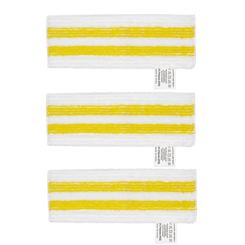 3pcs /Pack  Flat Mop Attachments For Karcher Easyfix SC1 SC2 SC3 SC4 SC5 SV7 Steam Mop Replacement