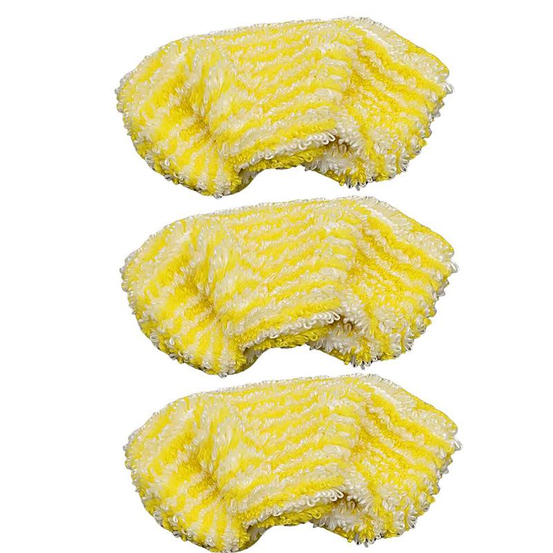 3pcs /Pack Mop Pads For Karcher Easyfix SC1 SC2 SC3 SC4 SC5 SV7 Steam Mop Replacement
