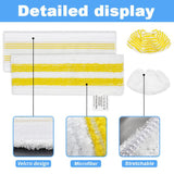 3pcs /Pack  Flat Mop Attachments For Karcher Easyfix SC1 SC2 SC3 SC4 SC5 SV7 Steam Mop Replacement