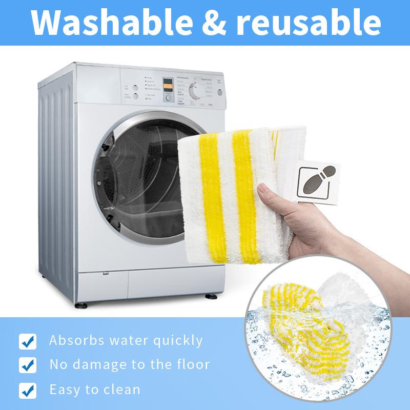 3pcs /Pack Mop Pads For Karcher Easyfix SC1 SC2 SC3 SC4 SC5 SV7 Steam Mop Replacement