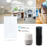 Model 120 US Gauge Graffiti Smart WIFI Single Fire Switch, Spec: 1-Gang White