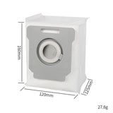 3pcs /Pack Dust Bag For IRobot I7 / E6 / E5 / S9 Series Vacuum Cleaner Replacement(White)