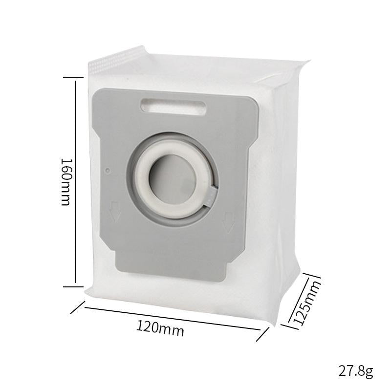 3pcs /Pack Dust Bag For IRobot I7 / E6 / E5 / S9 Series Vacuum Cleaner Replacement(White)