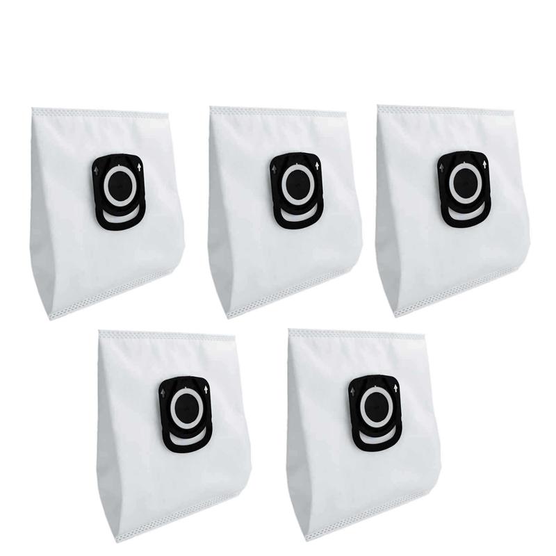 5pcs /Pack Dust Bag For Rowenta ZR200540 / ZR200520 / ZR200720 Vacuum Cleaner(White)