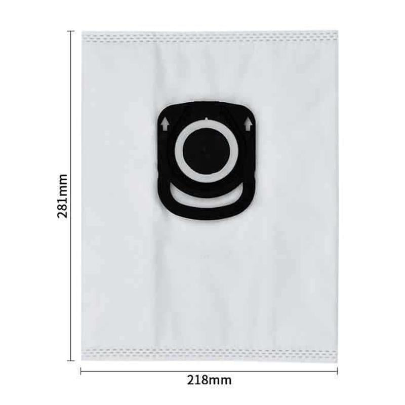 5pcs /Pack Dust Bag For Rowenta ZR200540 / ZR200520 / ZR200720 Vacuum Cleaner(White)