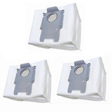3pcs /Pack Dust Bag For Roborock G10S/S8+/S8 Pro Ultra/S7 MaxV Ultra/S7 Pro Ultra/Q7+/Q7 Max+/Q5 Max+/Q5(White)