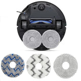 3pcs Mop Pad For Ecovacs Deebot T50 PRO / T50 PRO OMNI / T50 MAX PRO OMNI / T50 OMNI Replacement Parts(Blue Wave)