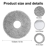 2pcs /Pack Mop Pad For IRobot Roomba Plus 505/405 Combo Vacuum Replacement Parts