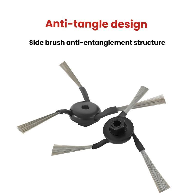 2pcs /Pack Side Brush For Dreame X40 Enhanced Edition Robot Vacuum Replacement Parts