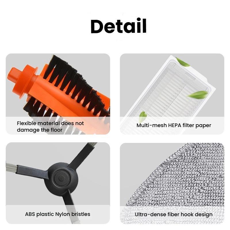 10 In 1 Kit For Xiaomi Mi Robot Vacuum Mop 3C STYTJ02YM Replacement Parts