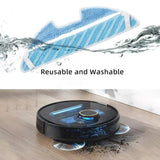 2pcs Mop Pad For Conga 1290/1390 Robot Vacuum Replacement Parts