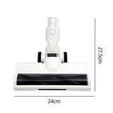 For Dreame Vacuum Wide-Spaced Electric Floor Brush Replacement Turbo Roller Brush Head(White)