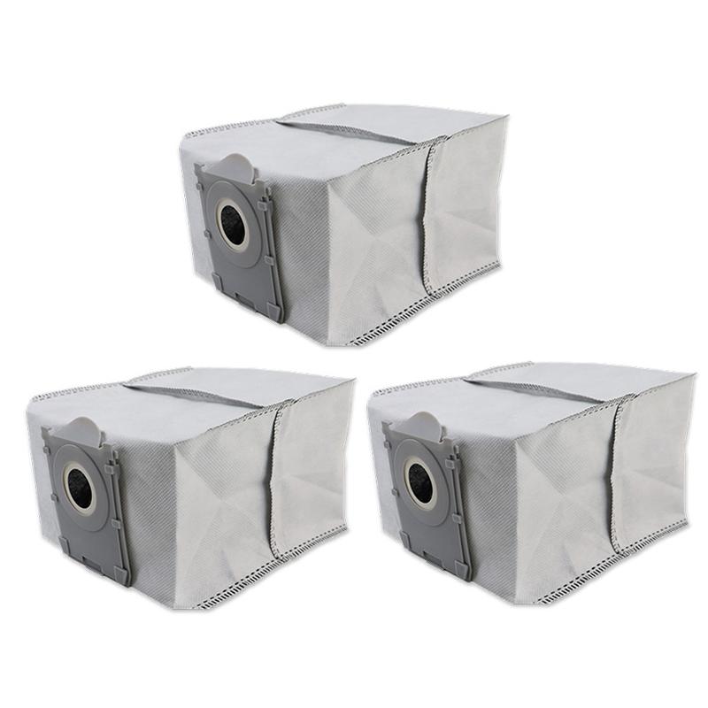 3pcs Carbon Dust Bag For Ecovacs Deebot T50 PRO / T50 PRO OMNI / T50 MAX PRO OMNI / T50 OMNI Replacement Parts