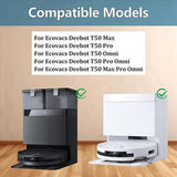 3pcs Carbon Dust Bag For Ecovacs Deebot T50 PRO / T50 PRO OMNI / T50 MAX PRO OMNI / T50 OMNI Replacement Parts