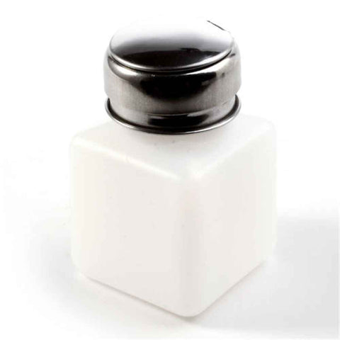 100ml Alcohol Nail Polish Remover Liquid Press Pumping Dispenser Bottle