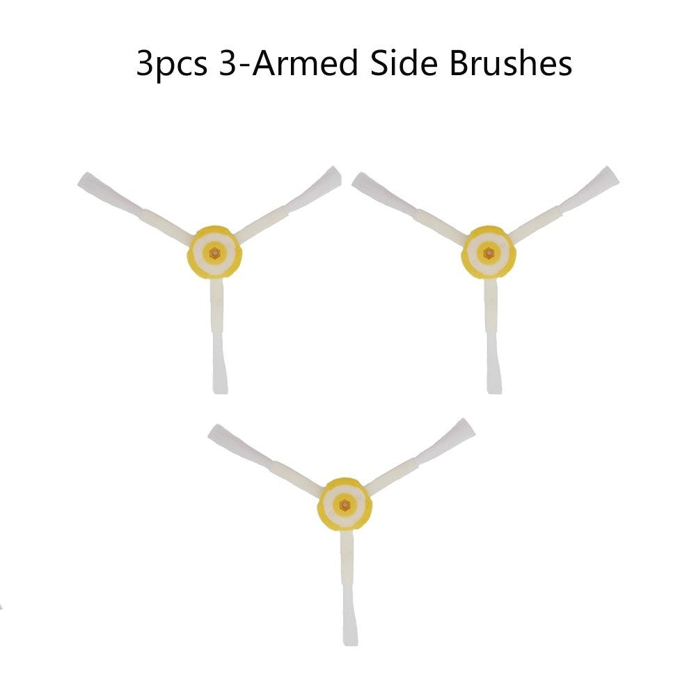 3 PCS for iRobot Roomba 500 600 700 Series Cleaning Sweeper Robot Vacuum Cleaner Parts Side Brush 3-armed Replacement