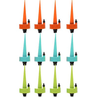 Automatic Plant Waterer Potted Flower Self Watering Devices Slow Release Bottle Irrigation Stake for Outdoor Indoor Plants - 12Pcs