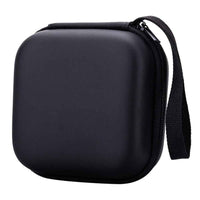 Portable Earbuds Case EVA+PU Waterproof Earphone Data Cable Storage Bag Travel Carrying Case