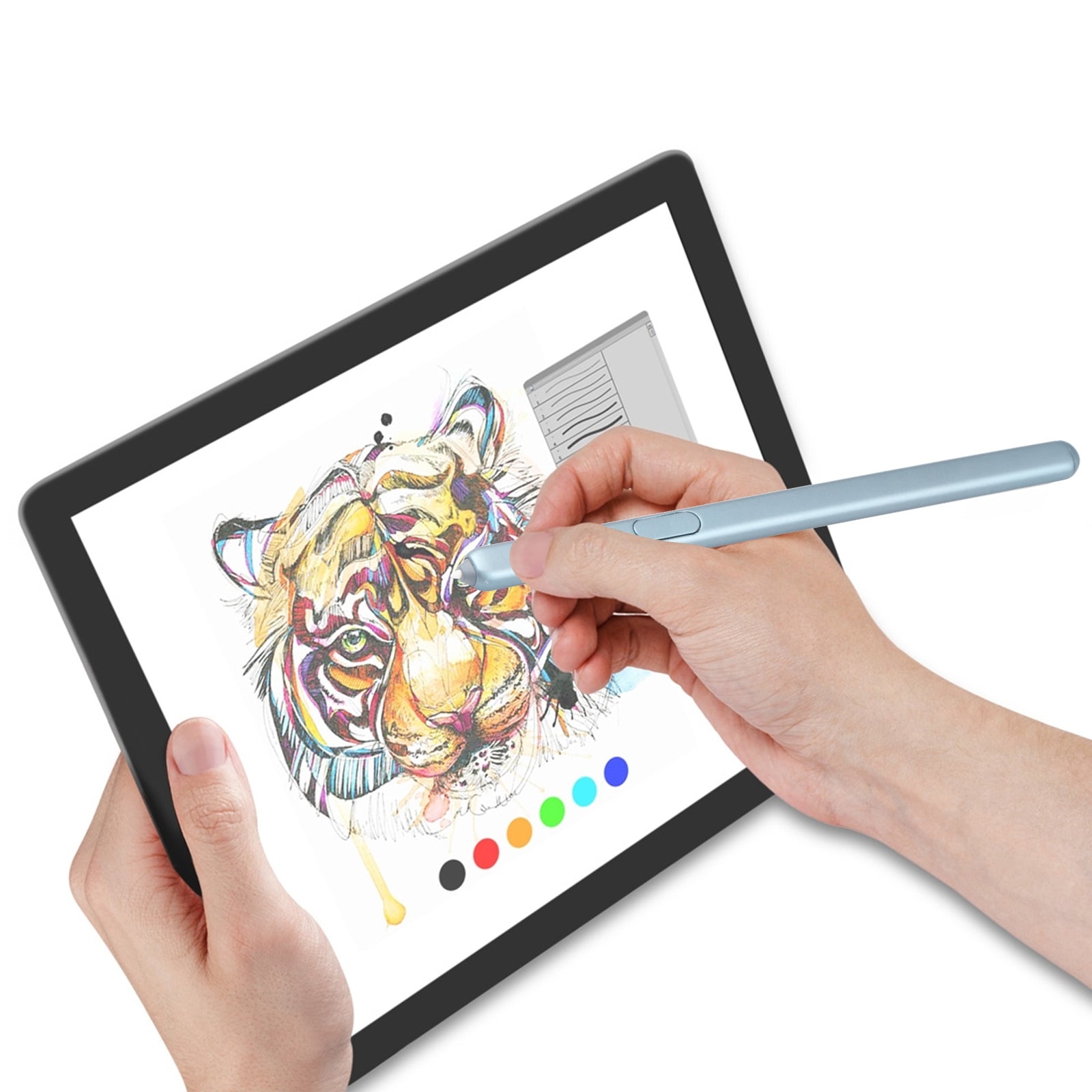 For-Samsung-Galaxy-Tab-S6-Lite-P610-/-P615-Stylus-Pen-without-Bluetooth-(Baby-Blue)