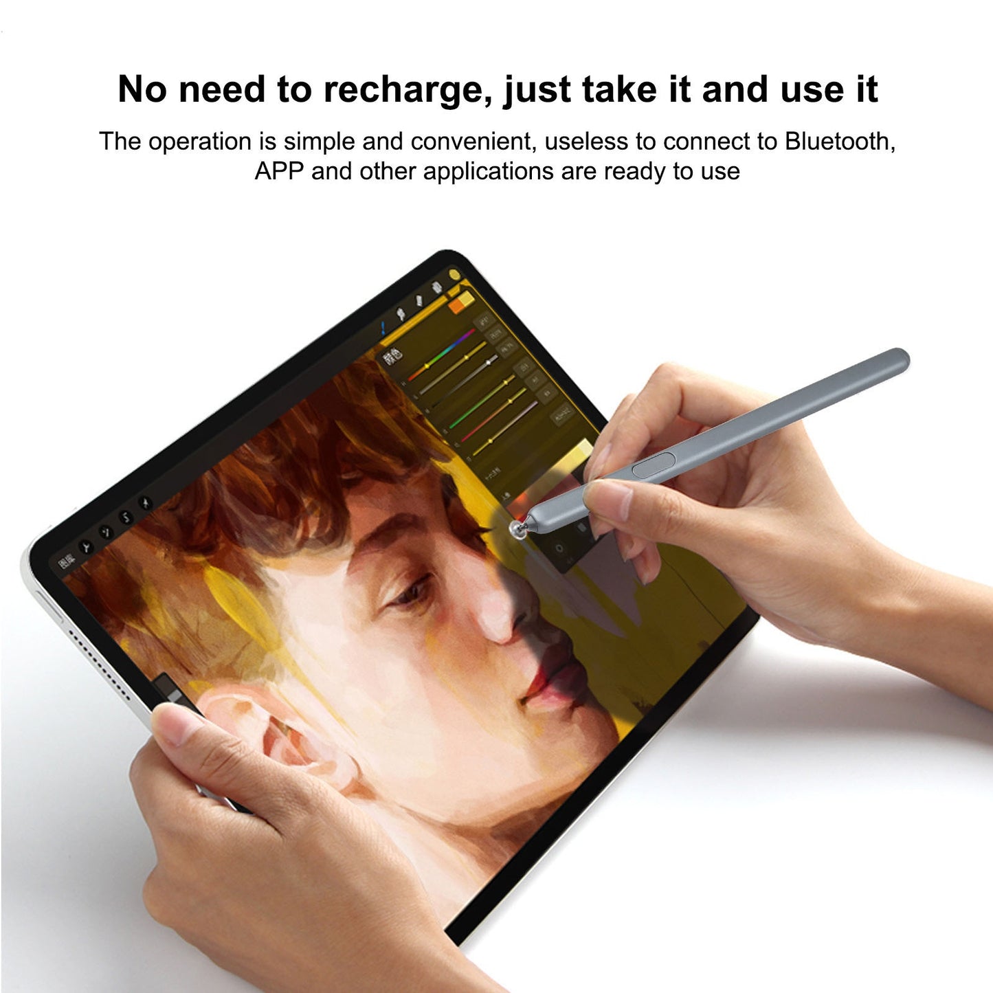For-Samsung-Galaxy-Tab-S6-Lite-P610-/-P615-Stylus-Pen-without-Bluetooth-(Baby-Blue)