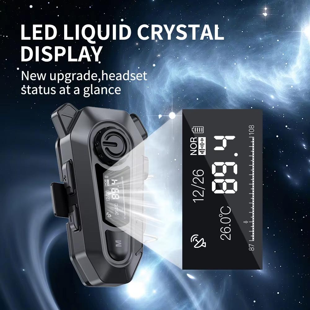 A1-IP67-Waterproof-Motorcycle-Helmet-Noise-Reduction-Bluetooth-Headset,-Spec:-Soft-Mic