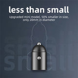 A1-QC-3.0+PD-30W-Dual-Car-Charger-Hidden-Car-Cigarette-Lighter-Phone-Fast-Charging-Adapter