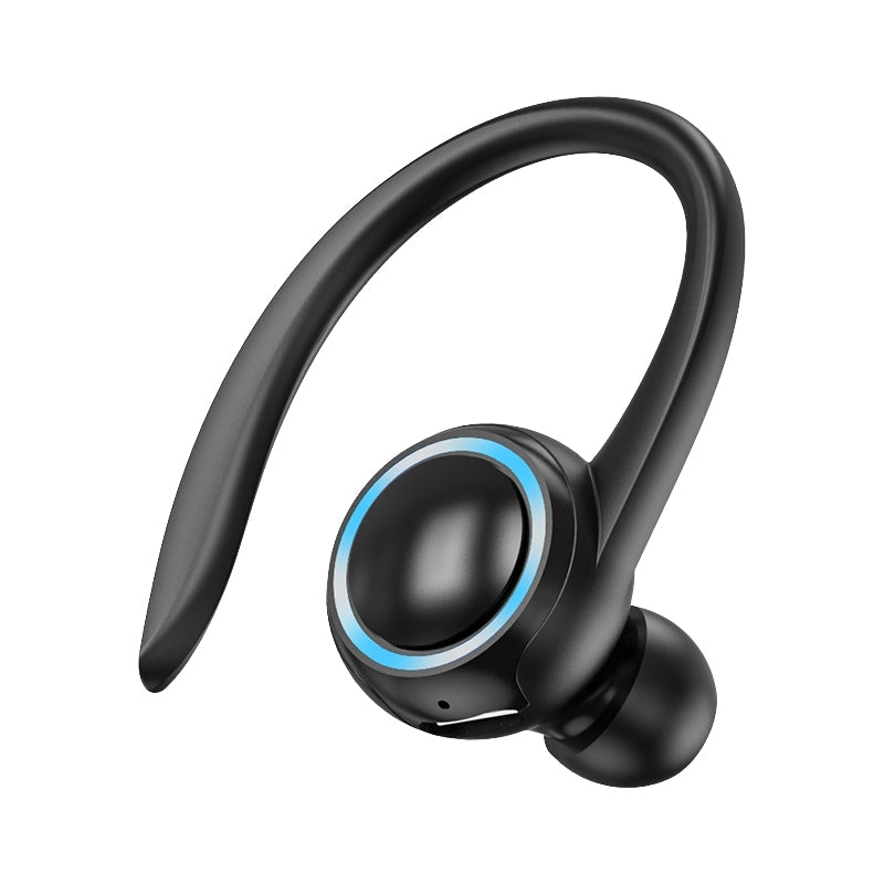 A1S-Bluetooth-Earphone-Hanging-Ear-Incorporation-True-Sound-Sports-Single-Ear-Headset(Black)