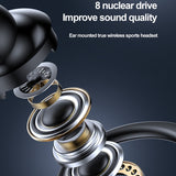 A1S-Bluetooth-Earphone-Hanging-Ear-Incorporation-True-Sound-Sports-Single-Ear-Headset(Black)