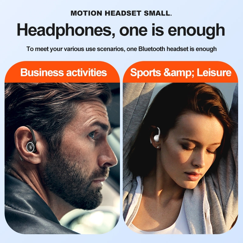 A1S-Bluetooth-Earphone-Hanging-Ear-Incorporation-True-Sound-Sports-Single-Ear-Headset(Black)