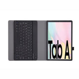 A500-For-Samsung-Galaxy-Tab-A7-T500/T505-10.4-inch-2020-Detachable-Bluetooth-Keyboard-Ultrathin-Horizontal-Flip-Leather-Tablet-Case-with-Holder-&-Elastic-Band(Black)