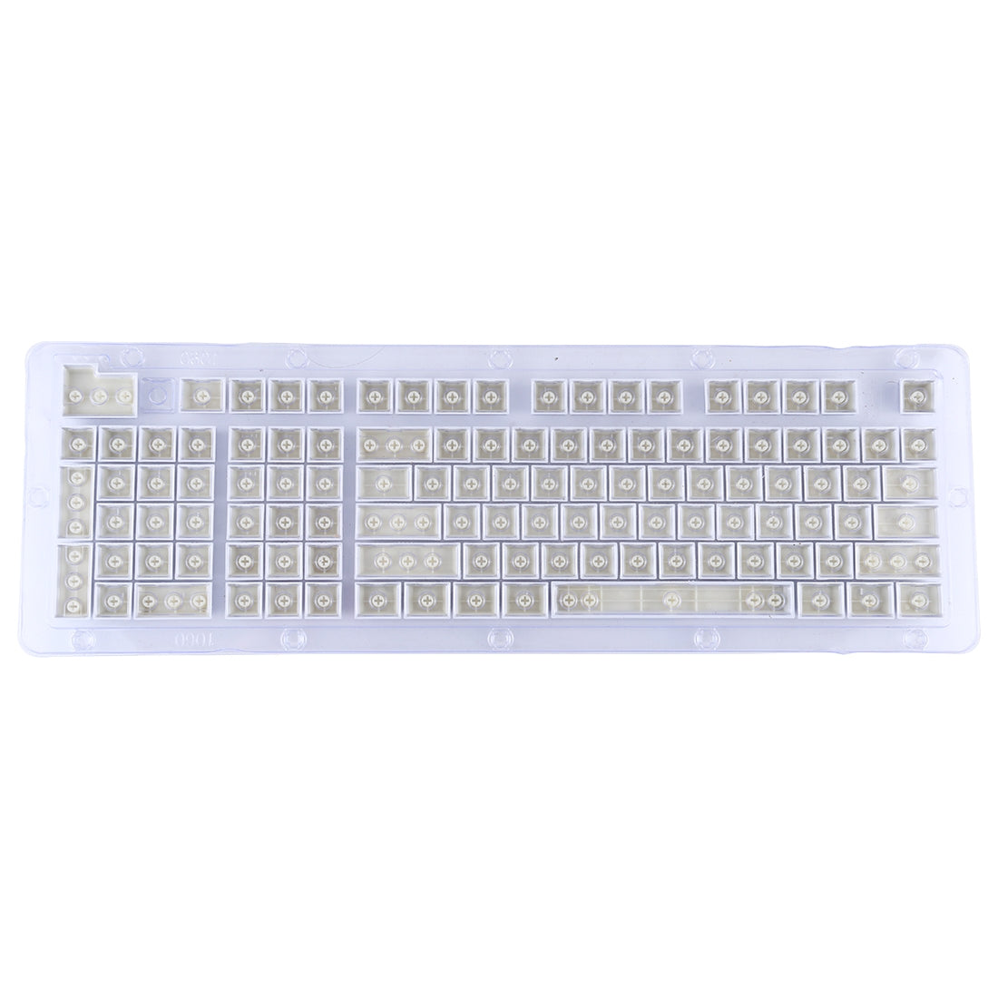 ABS-Translucent-Keycaps,-OEM-Highly-Mechanical-Keyboard,-Universal-Game-Keyboard-(White)