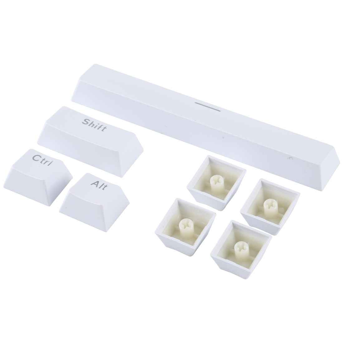 ABS-Translucent-Keycaps,-OEM-Highly-Mechanical-Keyboard,-Universal-Game-Keyboard-(White)