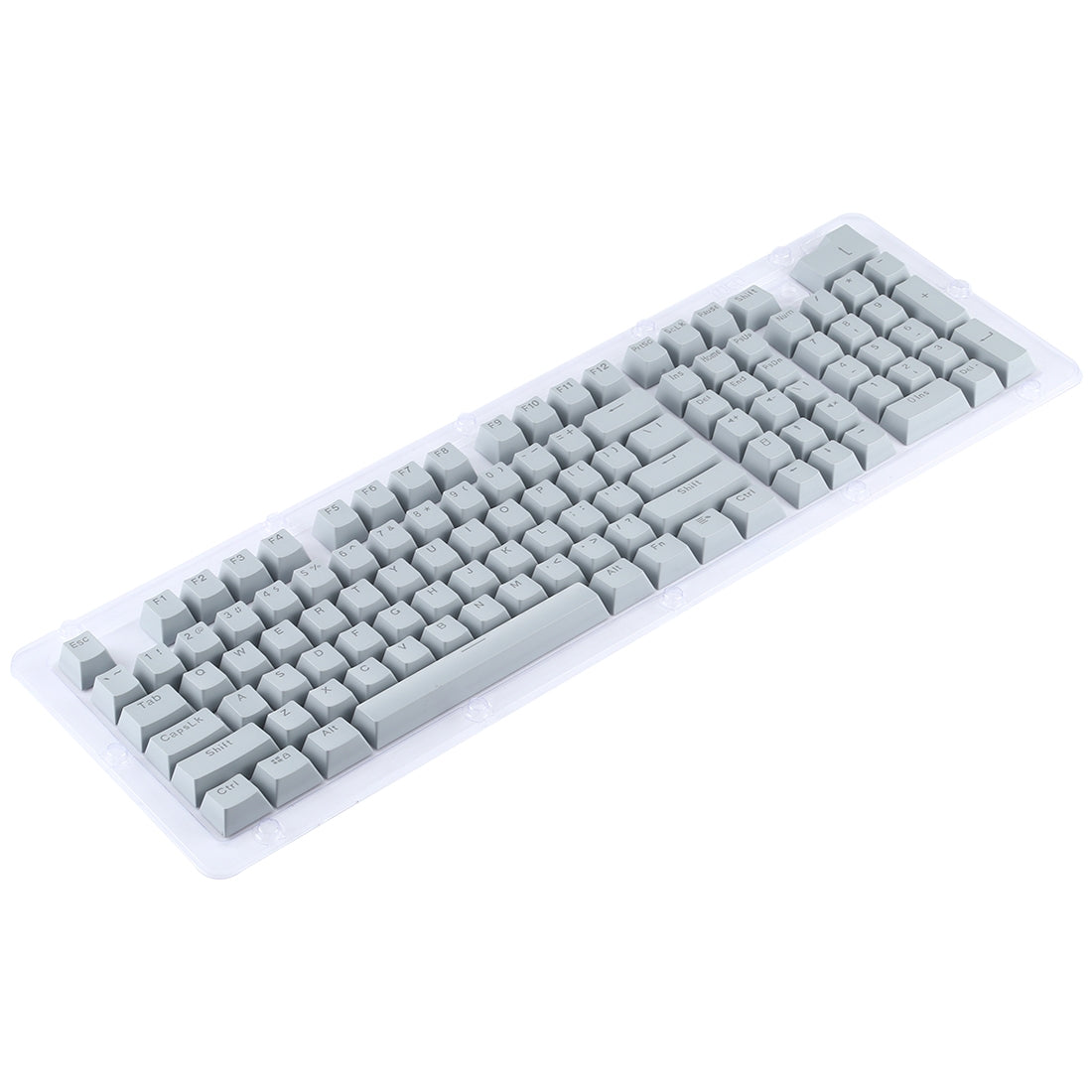 ABS-Translucent-Keycaps,-OEM-Highly-Mechanical-Keyboard,-Universal-Game-Keyboard-(Grey)