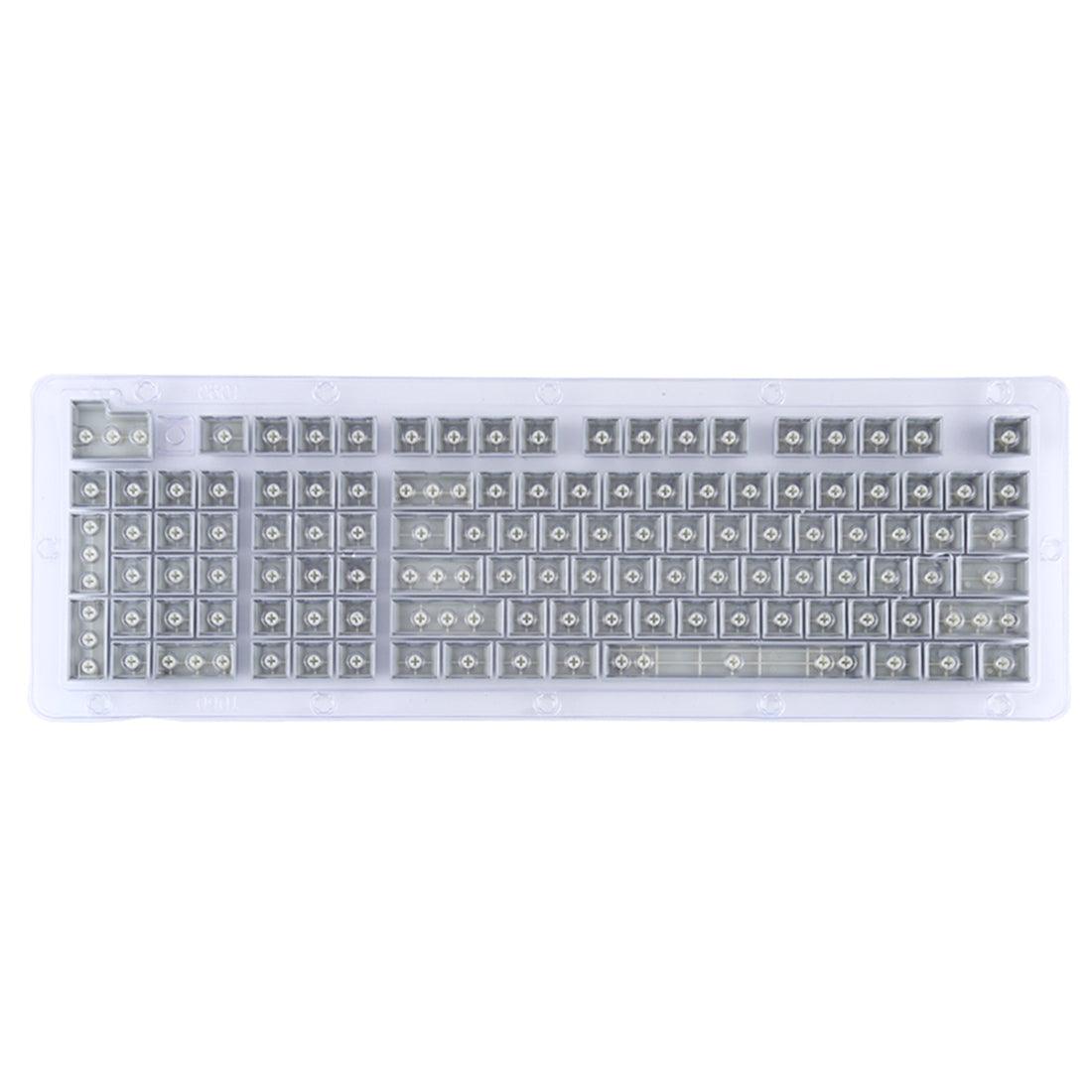 ABS-Translucent-Keycaps,-OEM-Highly-Mechanical-Keyboard,-Universal-Game-Keyboard-(Grey)