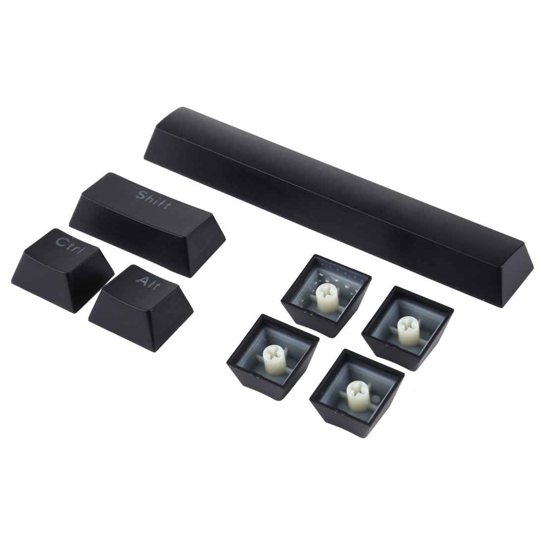 ABS-Translucent-Keycaps,-OEM-Highly-Mechanical-Keyboard,-Universal-Game-Keyboard-(Black)