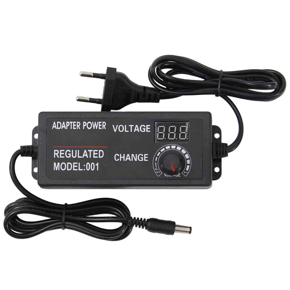 AC-To-DC-Adjustable-Voltage-Power-Adapter-Universal-Power-Supply-Display-Screen-Power-Switching-Charger-EU,-Output-Voltage:3-24V-2A