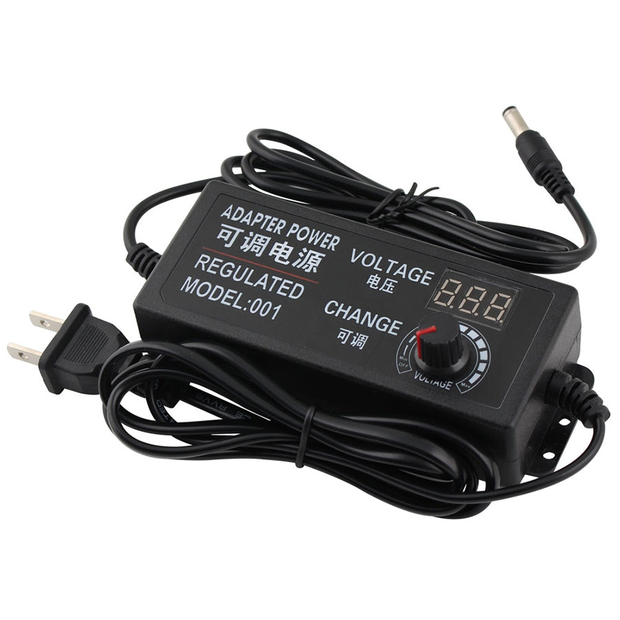 AC-To-DC-Adjustable-Voltage-Power-Adapter-Universal-Power-Supply-Display-Screen-Power-Switching-Charger-EU,-Output-Voltage:3-24V-2A