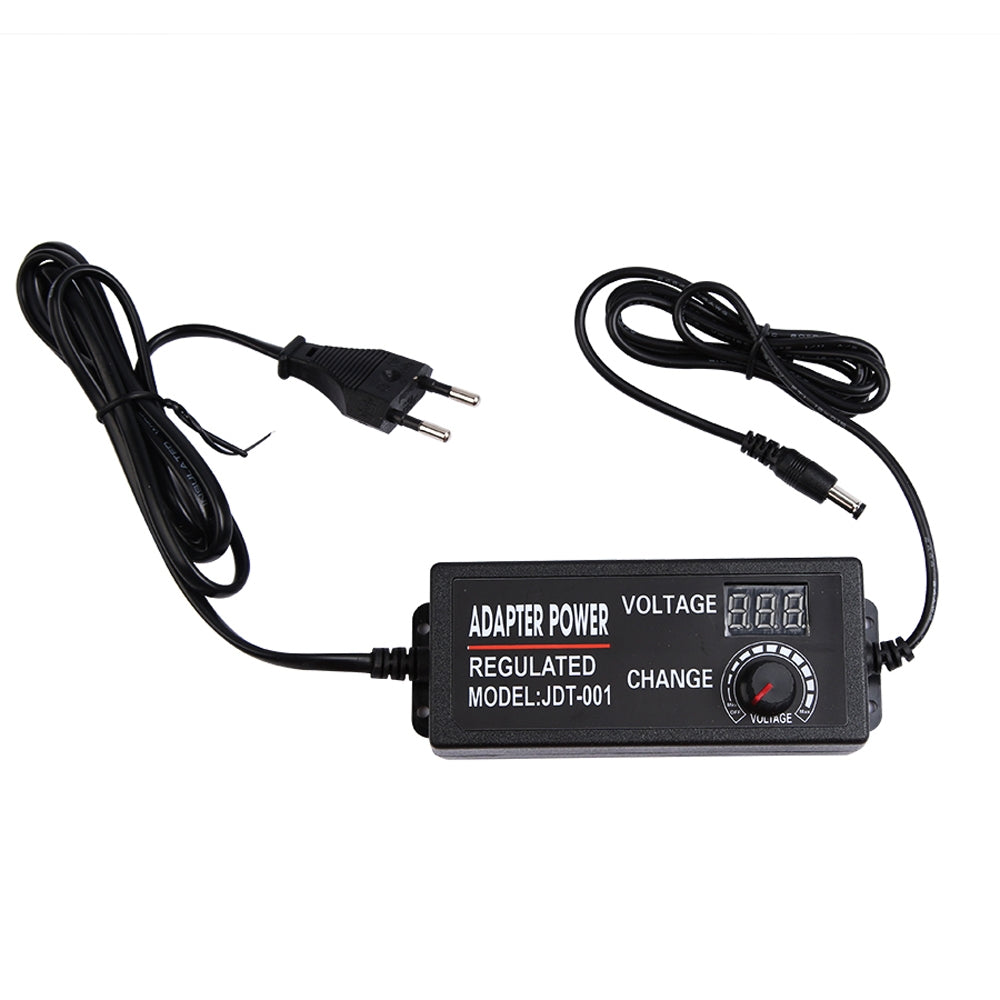 AC-To-DC-Adjustable-Voltage-Power-Adapter-Universal-Power-Supply-Display-Screen-Power-Switching-Charger-EU,-Output-Voltage:3-24V-2A