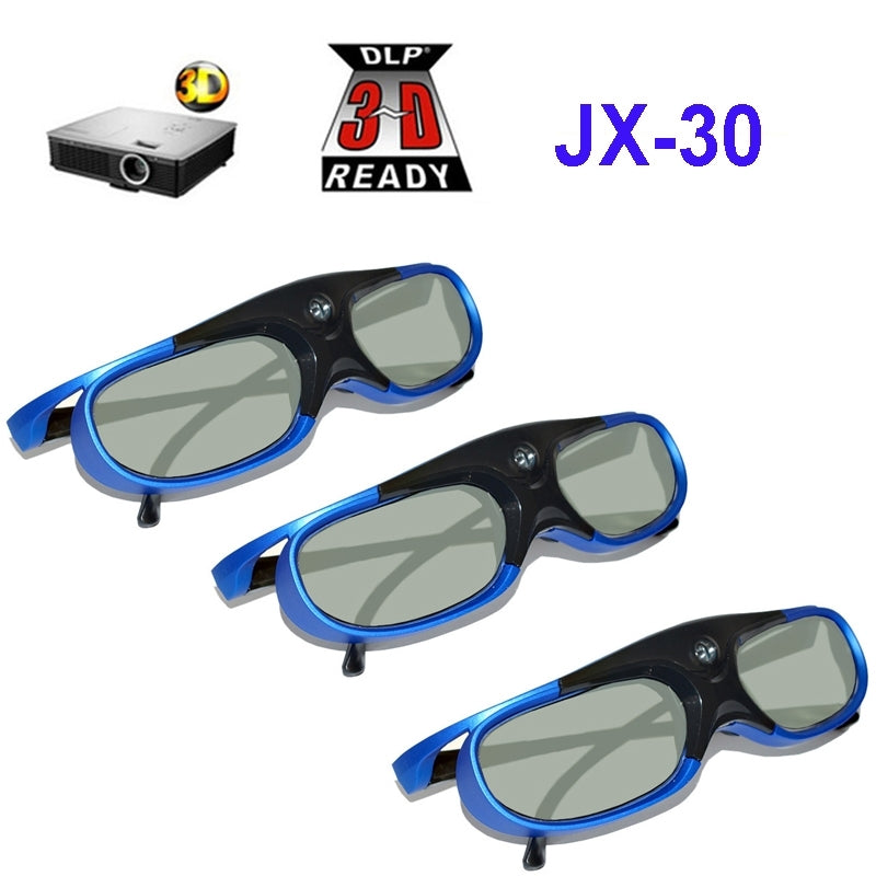 Active-Shutter-Rechargeable-3D-Glasses-Support-96HZ/120HZ/144HZ-For-XGIMI-Z4X-Z5-H1-JmGo-G1-G3-X1-BenQ-Acer-&-DLP-LINK-Projector