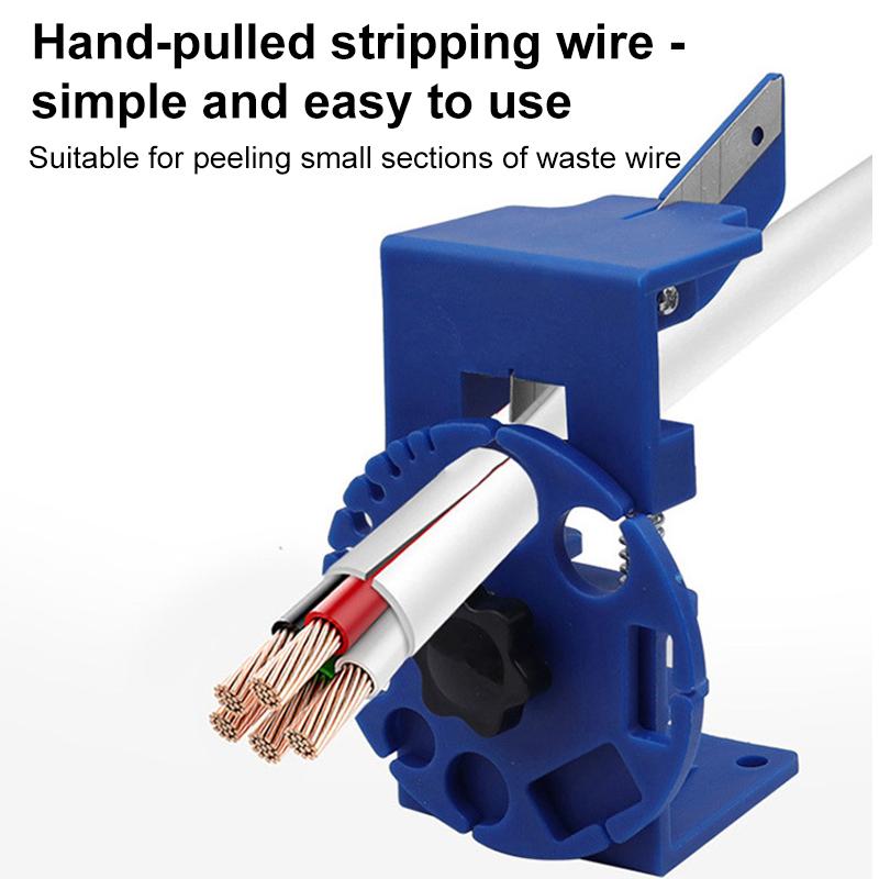 Adjustable-Handheld-Quick-Rubber-Wire-Stripper(Red)