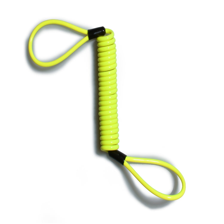 Alarm-Disc-Lock-Security-Anti-Thief-Motorbike-Wheel-Disc-Brake-Spring-Cable(Yellow)